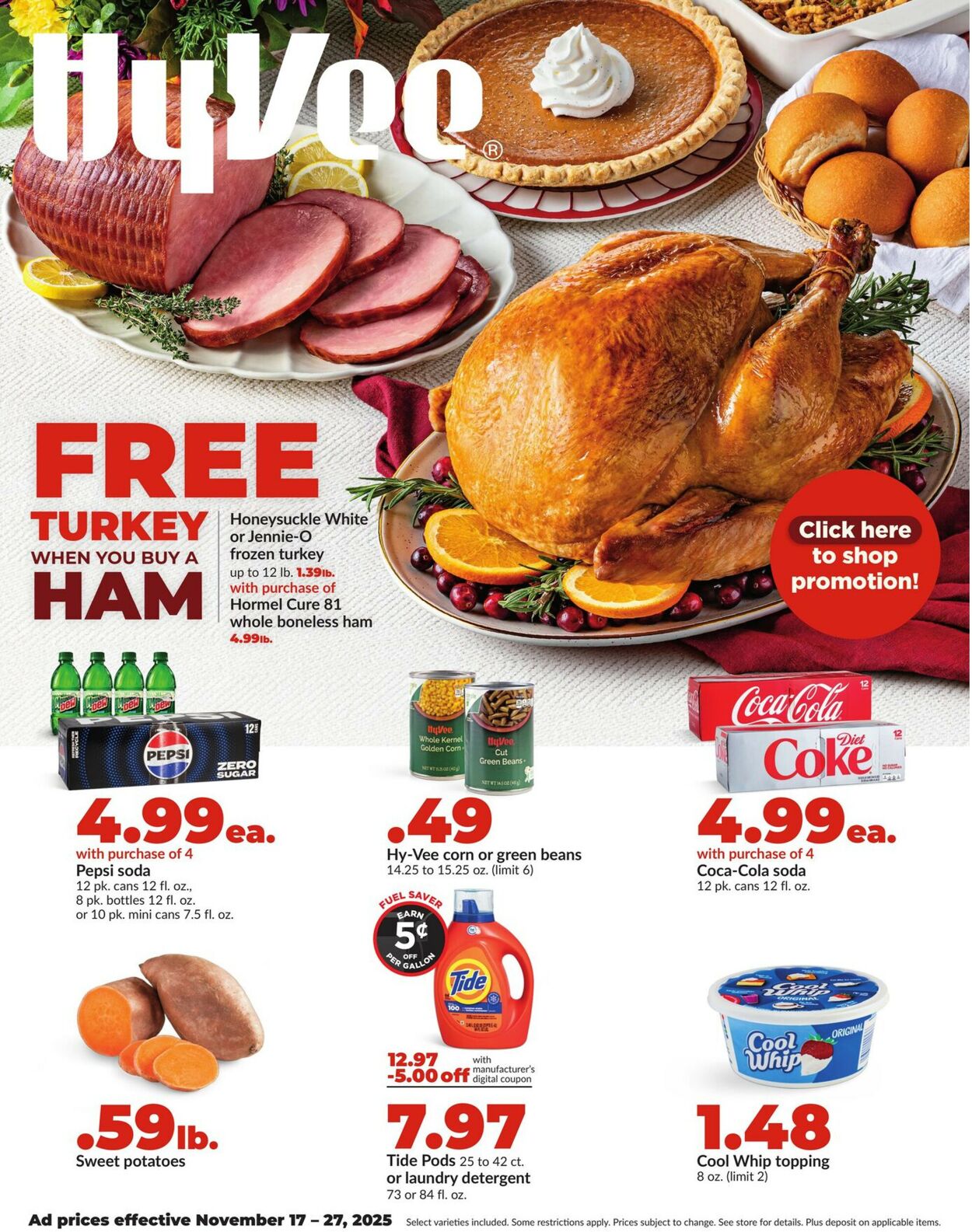 Catalogue HyVee from 11/17/2025