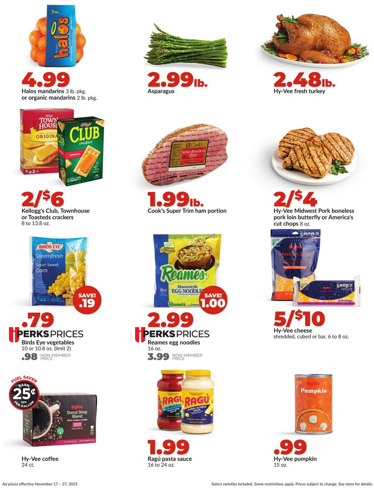 Catalogue HyVee from 11/17/2025