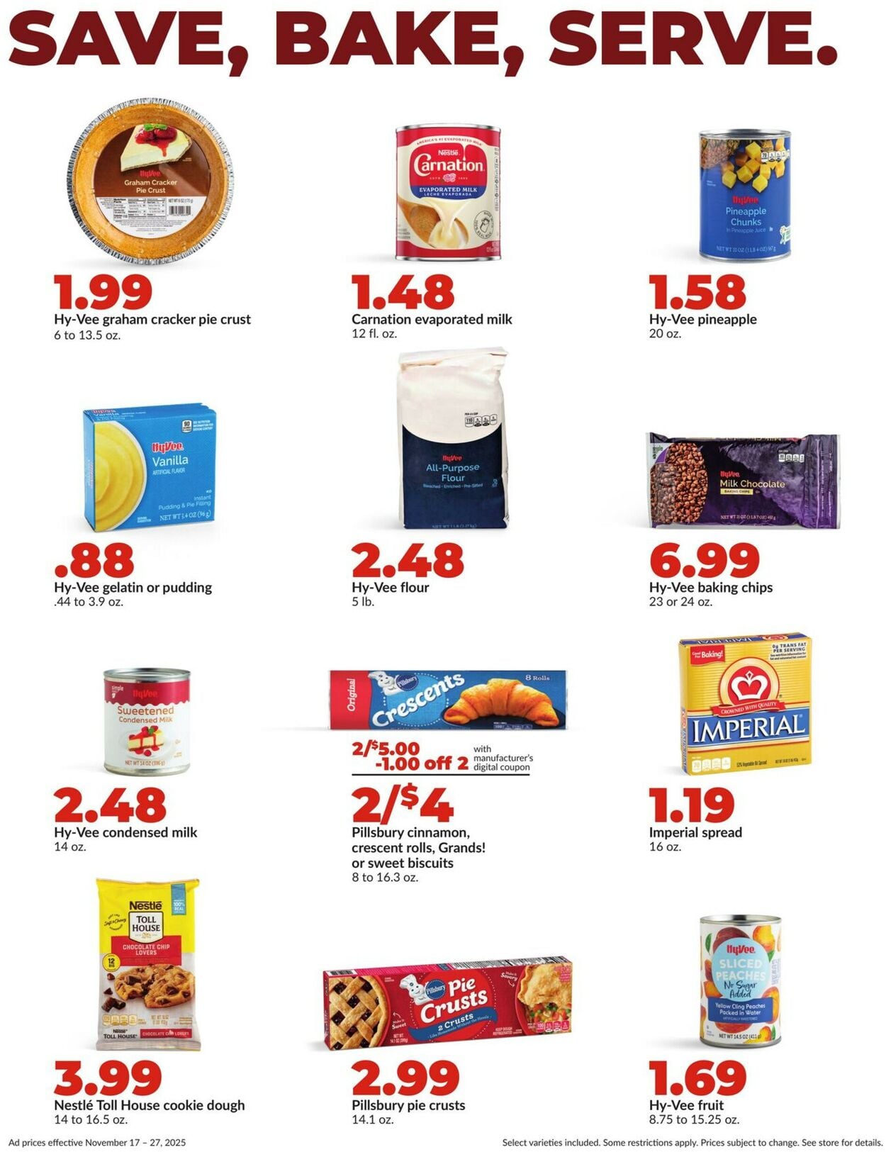 Catalogue HyVee from 11/17/2025