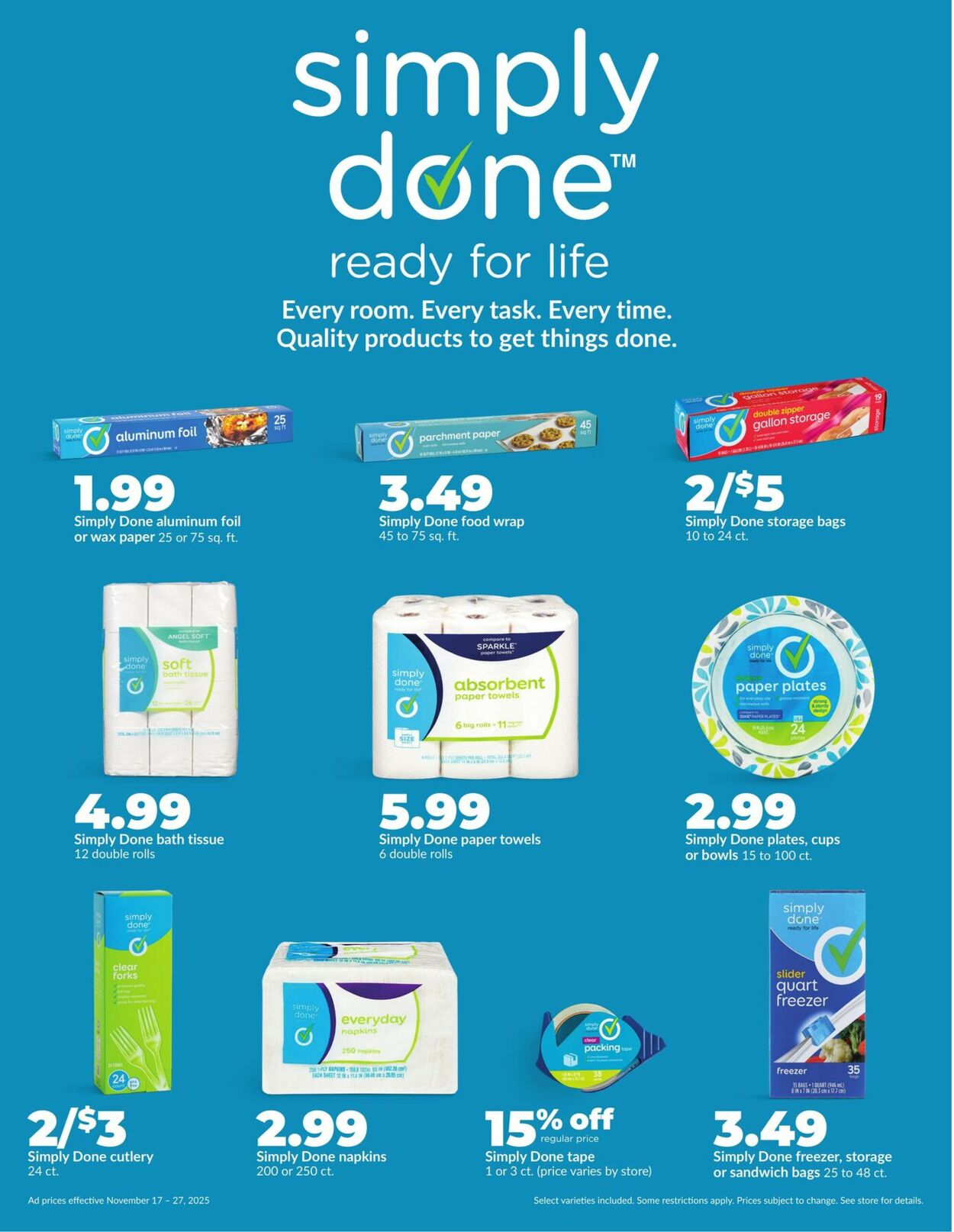 Catalogue HyVee from 11/17/2025