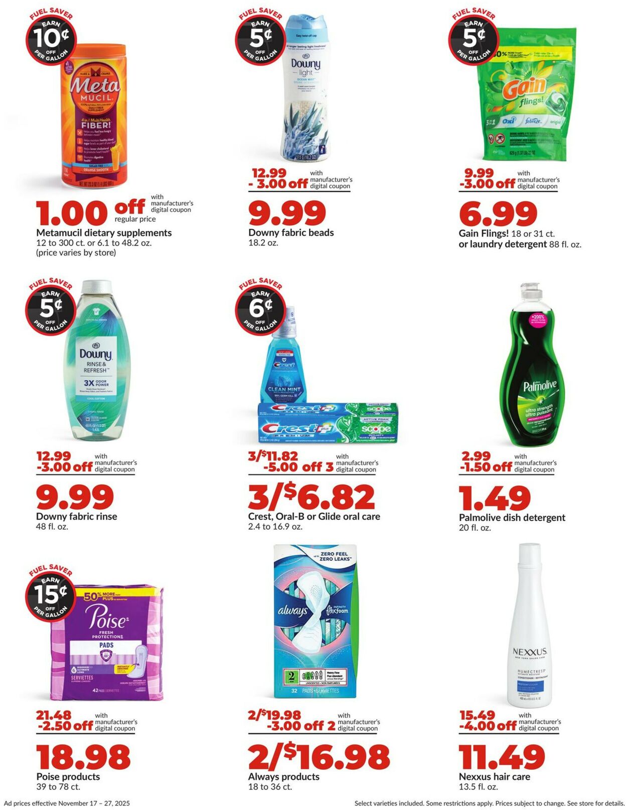Catalogue HyVee from 11/17/2025