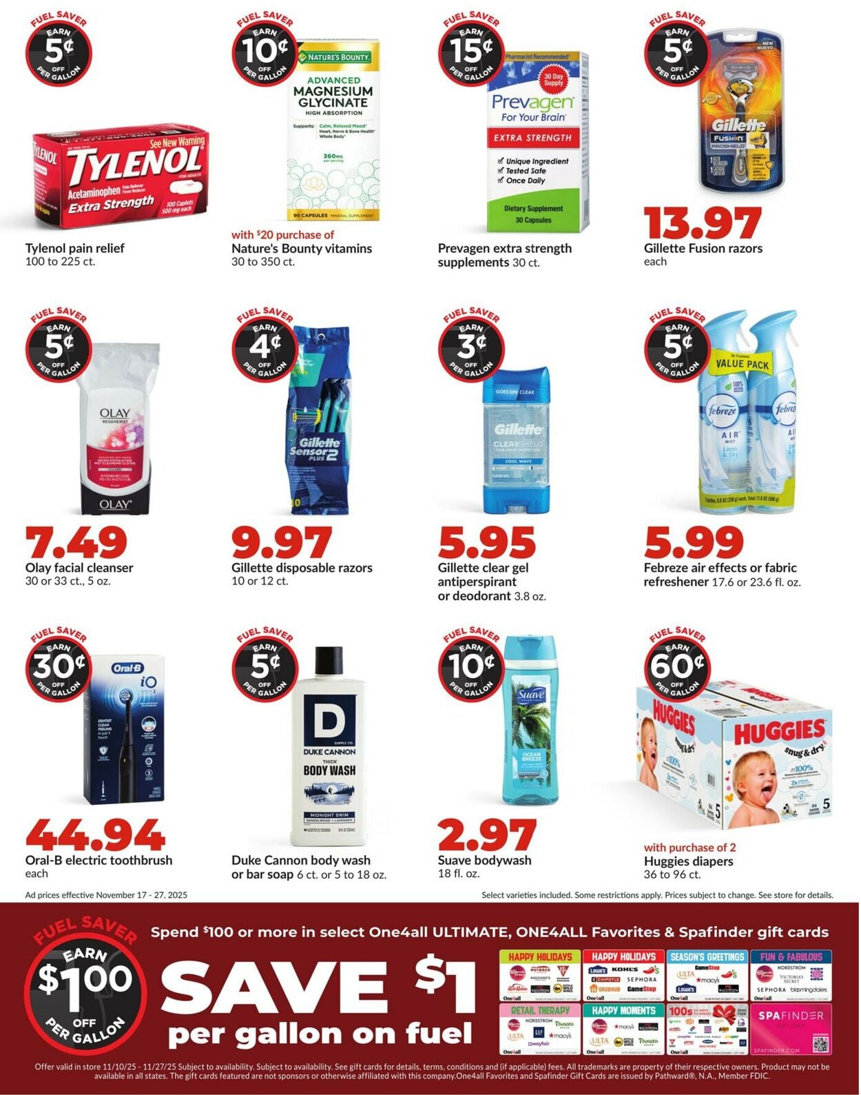 Catalogue HyVee from 11/17/2025