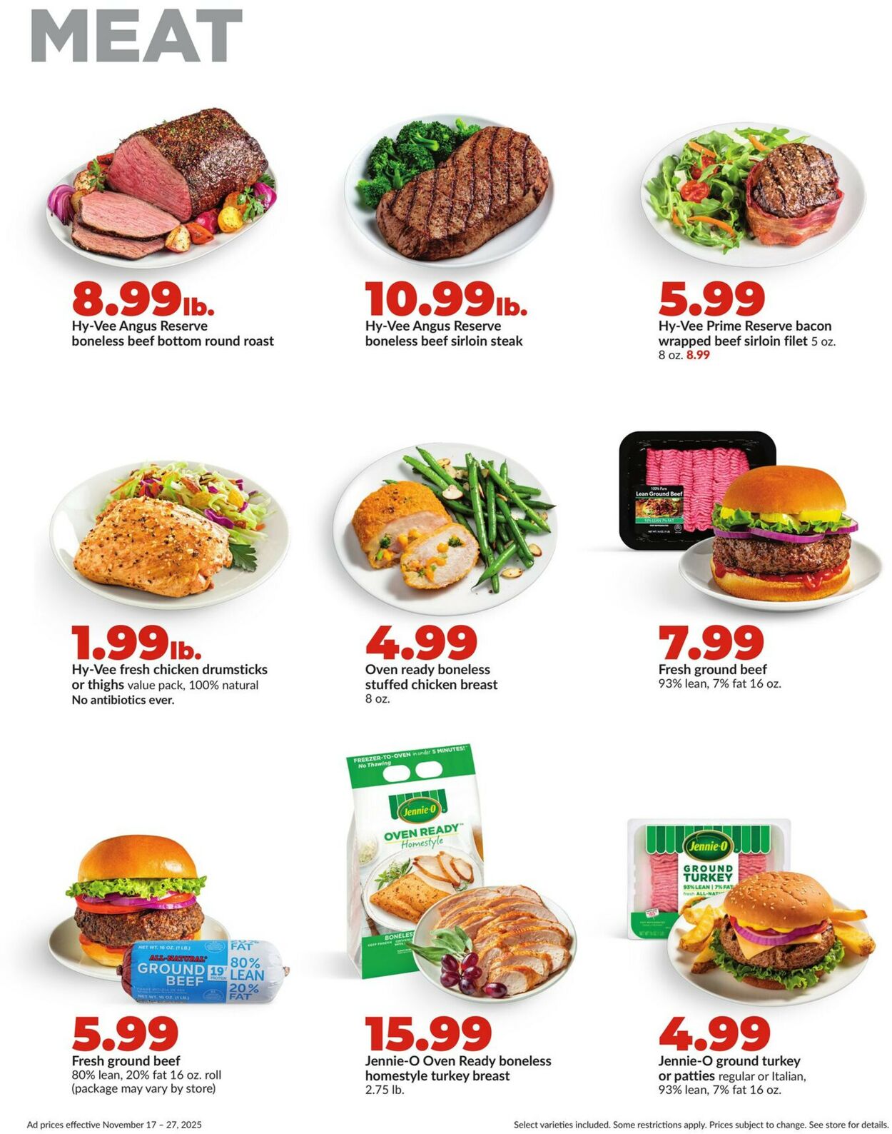 Catalogue HyVee from 11/17/2025