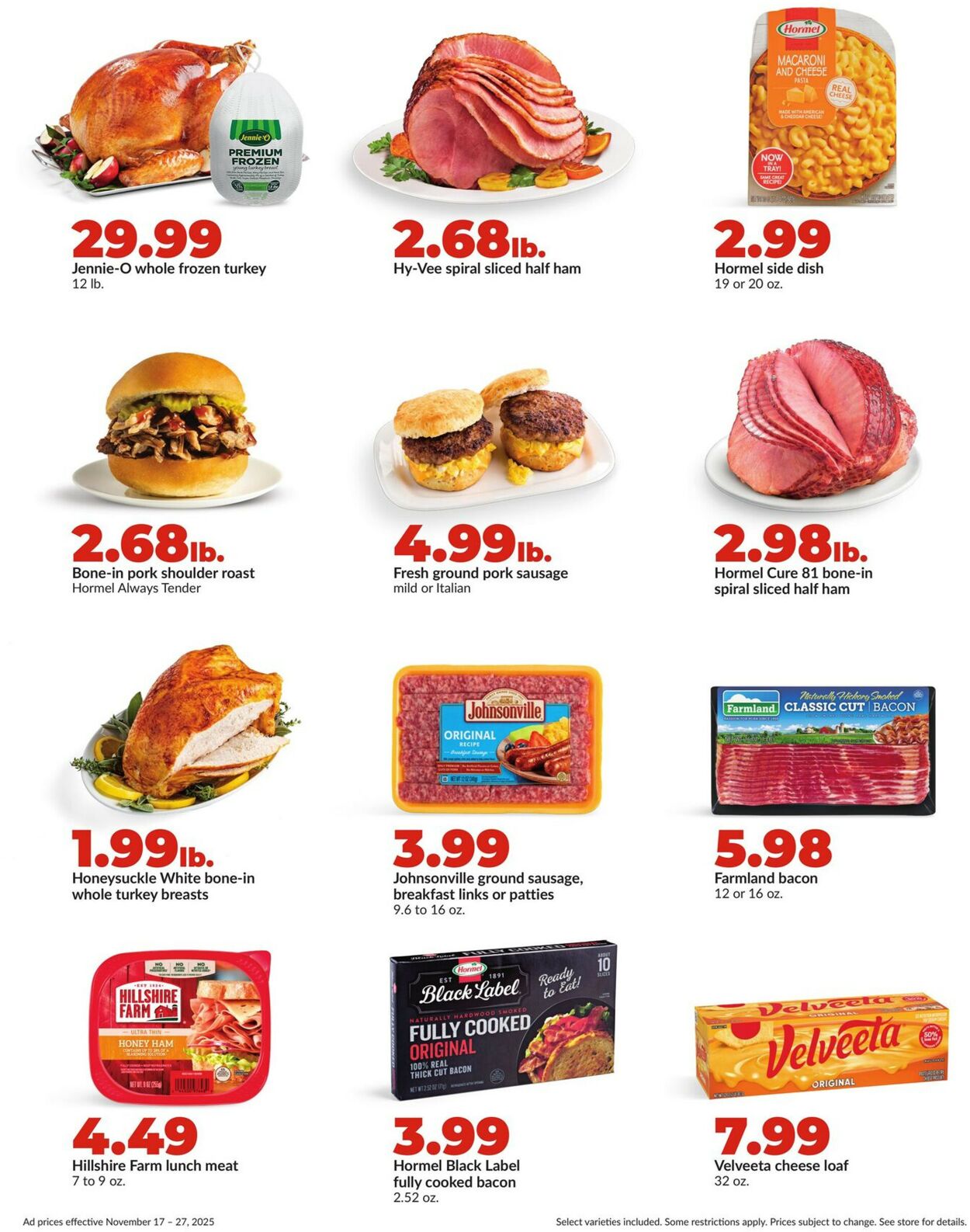 Catalogue HyVee from 11/17/2025