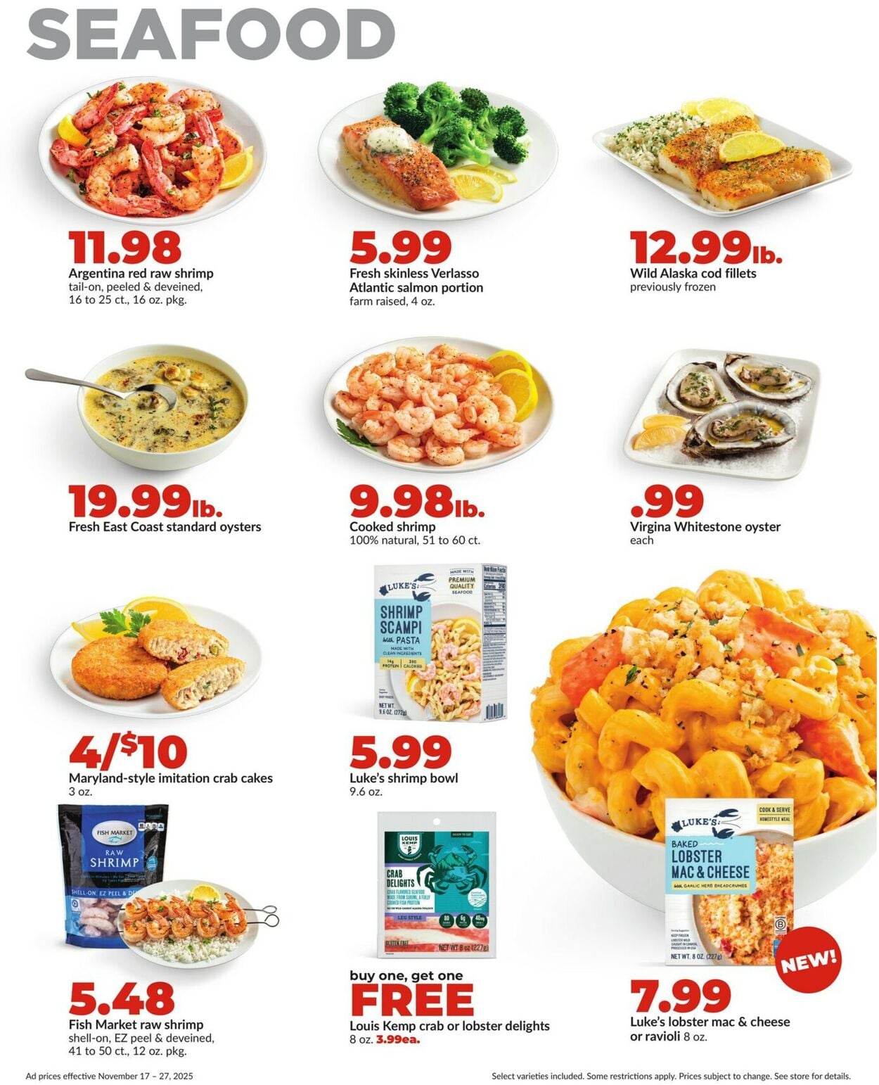 Catalogue HyVee from 11/17/2025