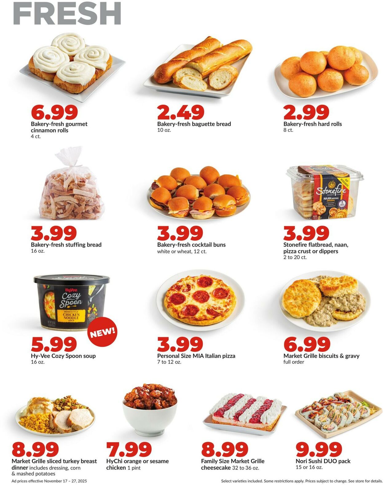 Catalogue HyVee from 11/17/2025