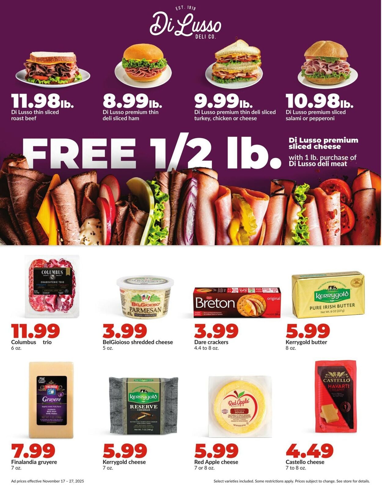 Catalogue HyVee from 11/17/2025