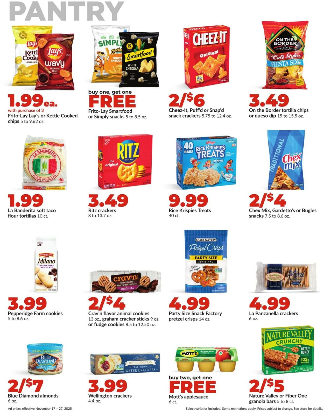 Catalogue HyVee from 11/17/2025