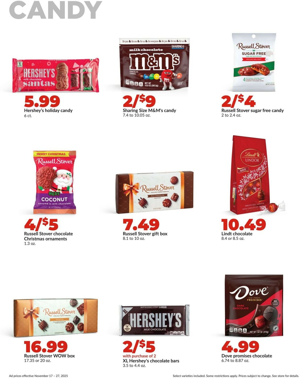 Catalogue HyVee from 11/17/2025