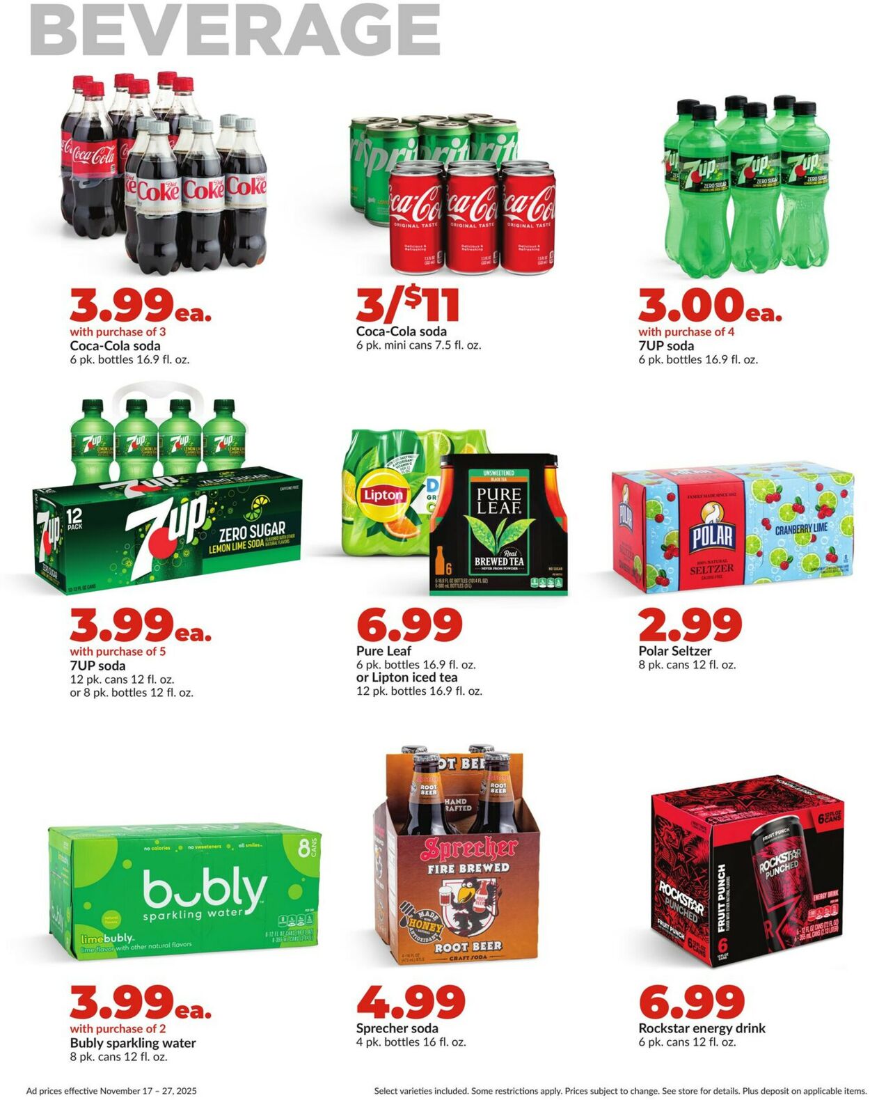 Catalogue HyVee from 11/17/2025