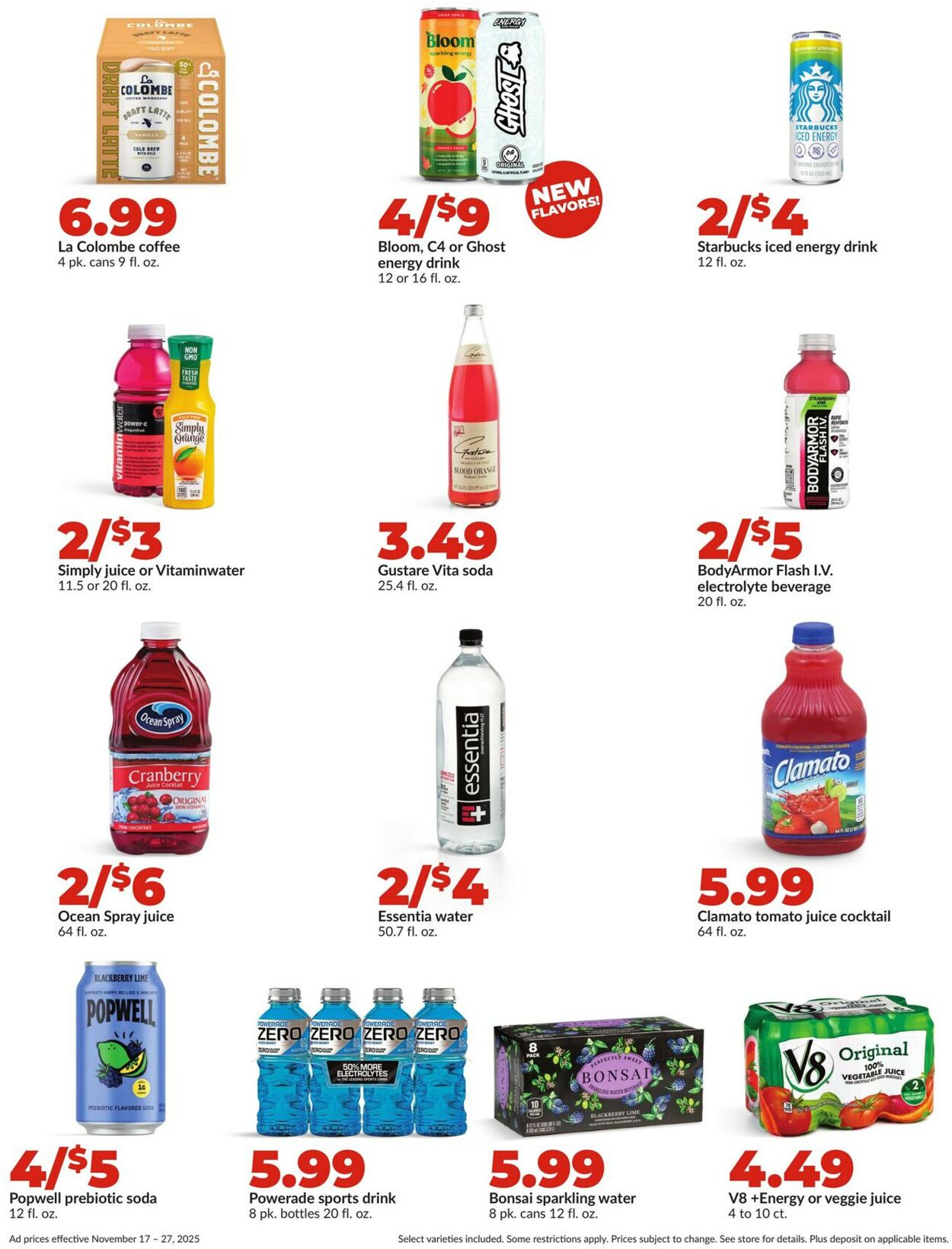 Catalogue HyVee from 11/17/2025