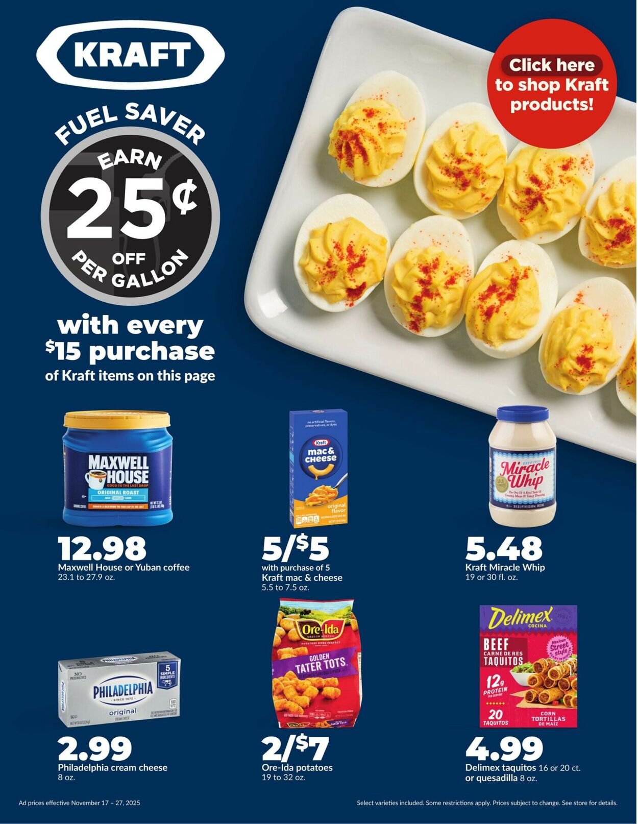 Catalogue HyVee from 11/17/2025