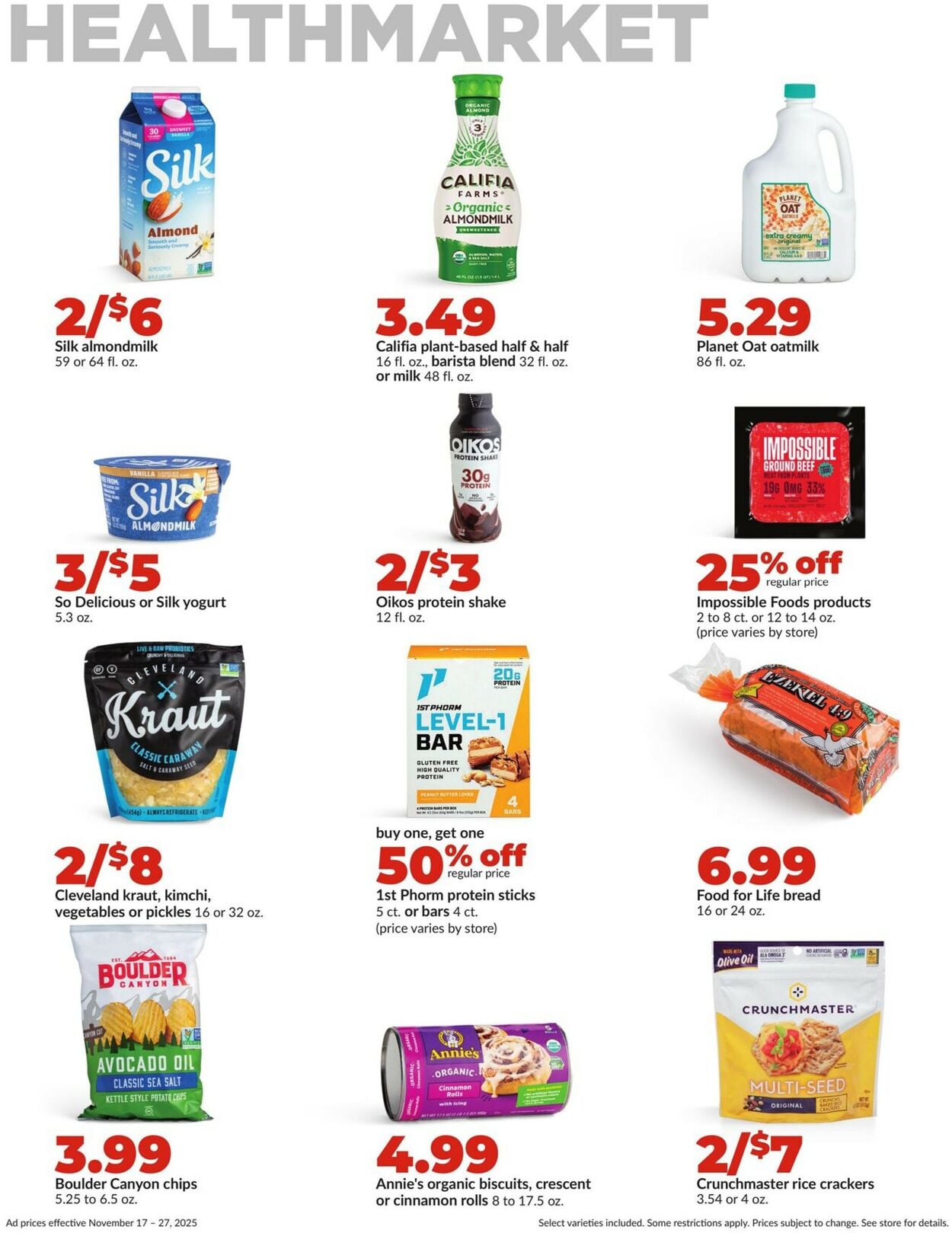 Catalogue HyVee from 11/17/2025