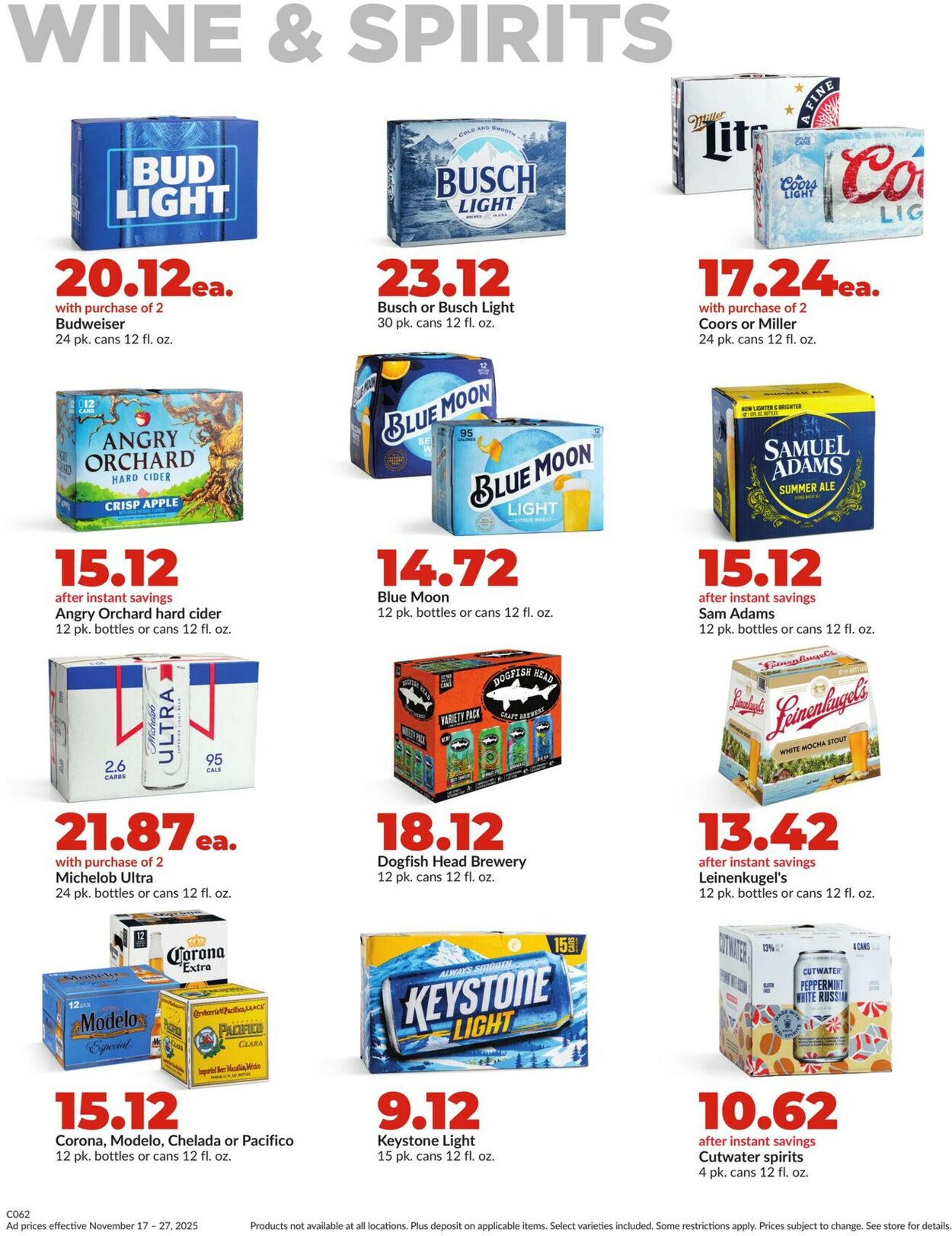 Catalogue HyVee from 11/17/2025