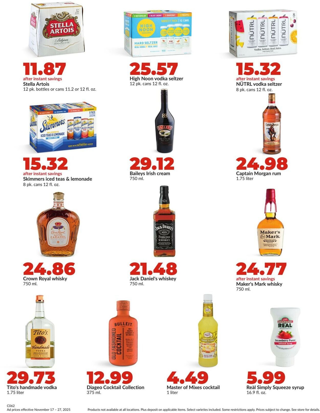 Catalogue HyVee from 11/17/2025