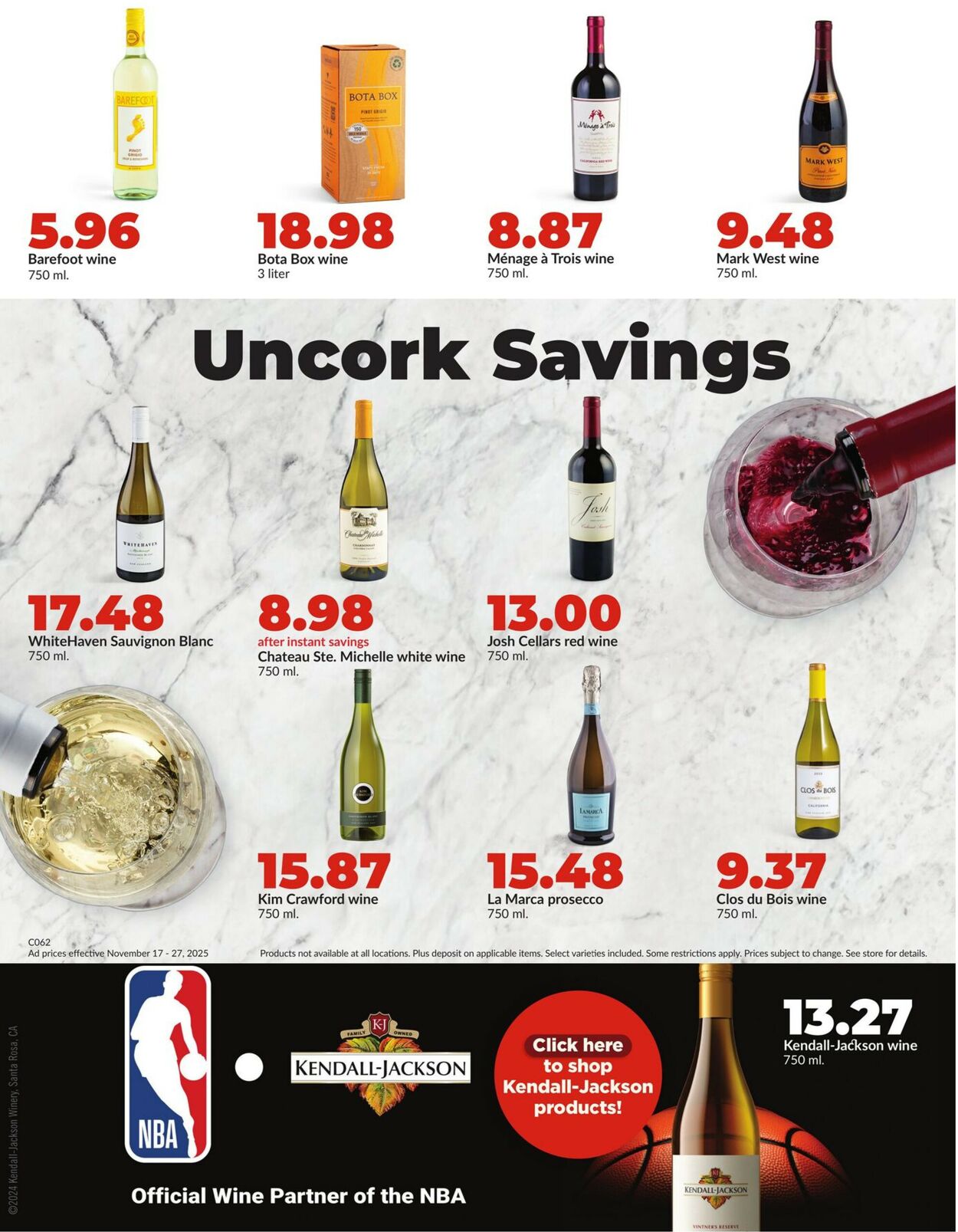 Catalogue HyVee from 11/17/2025