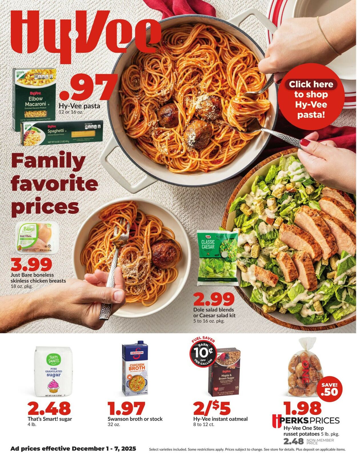Catalogue HyVee from 12/01/2025
