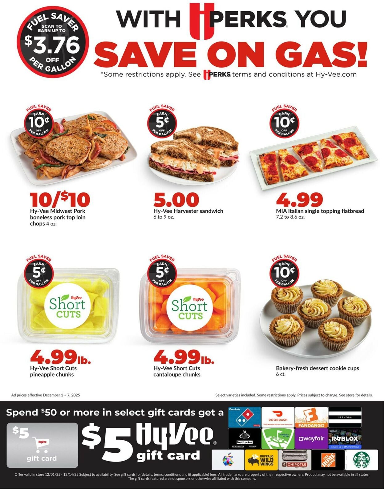 Catalogue HyVee from 12/01/2025