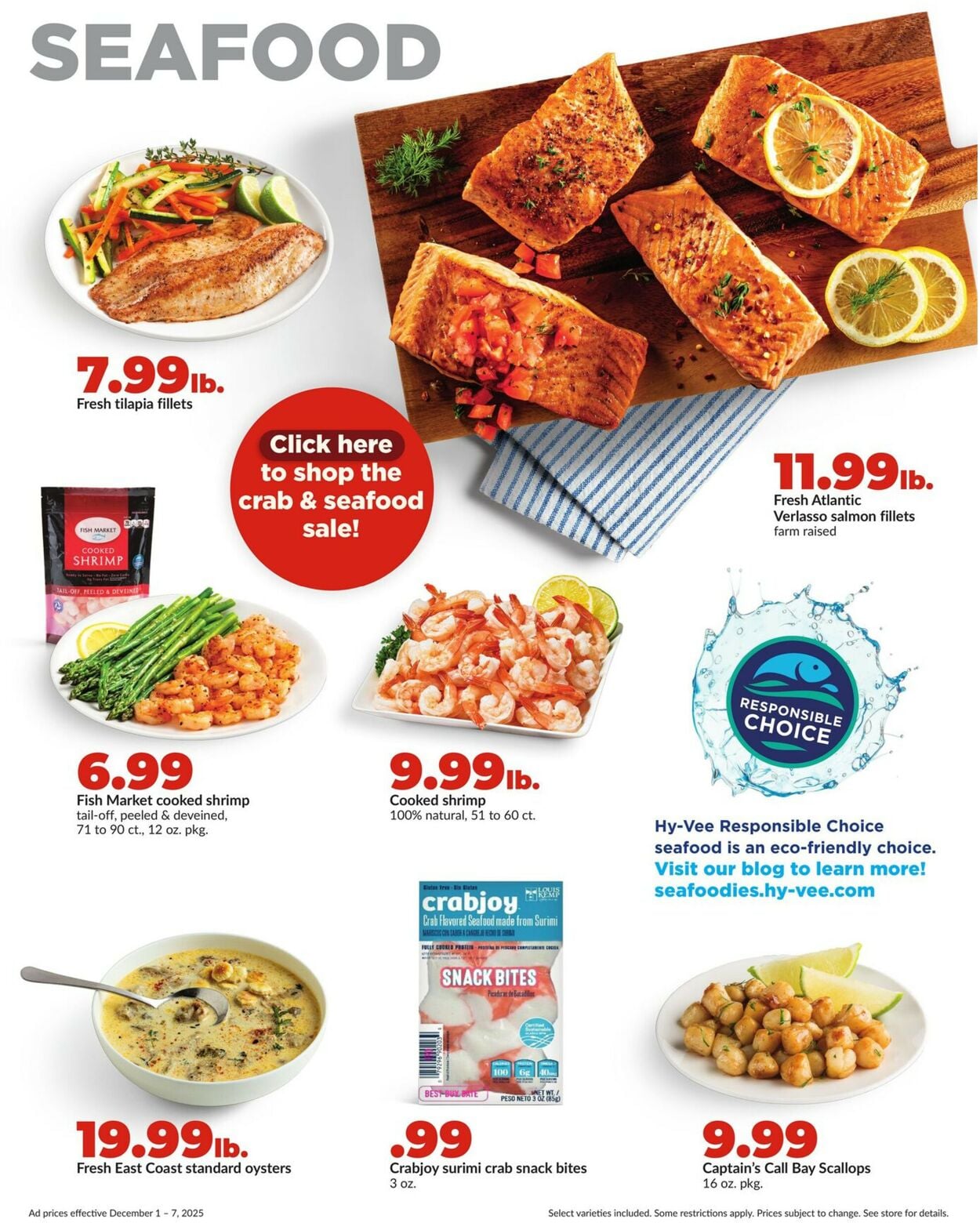Catalogue HyVee from 12/01/2025