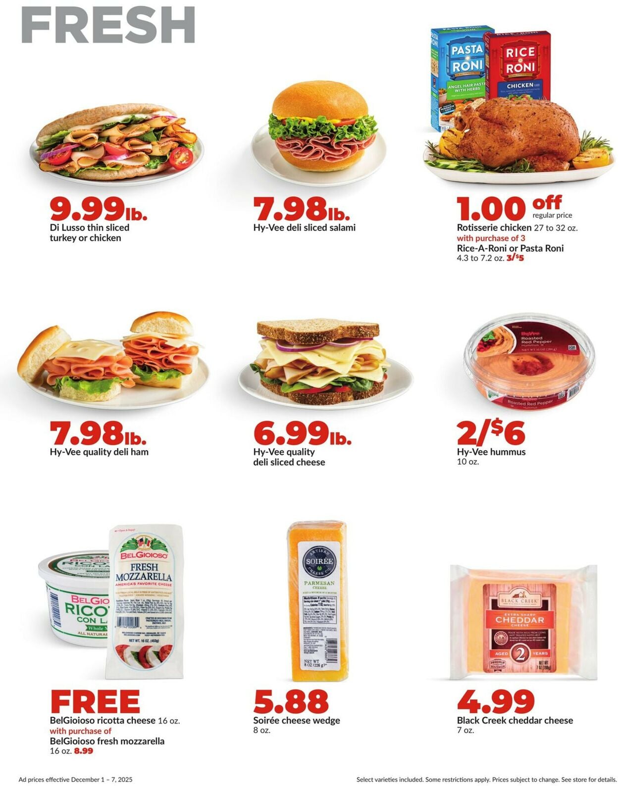 Catalogue HyVee from 12/01/2025