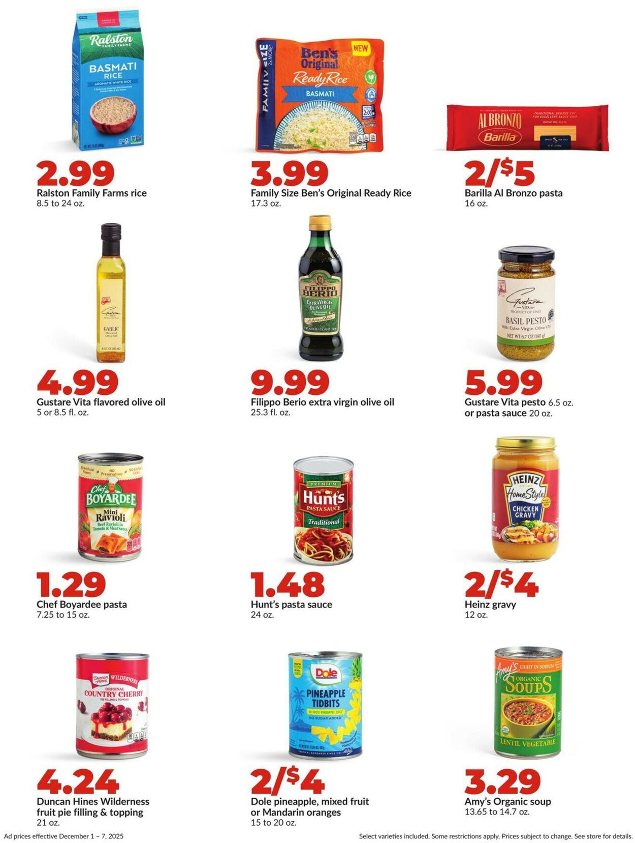 Catalogue HyVee from 12/01/2025