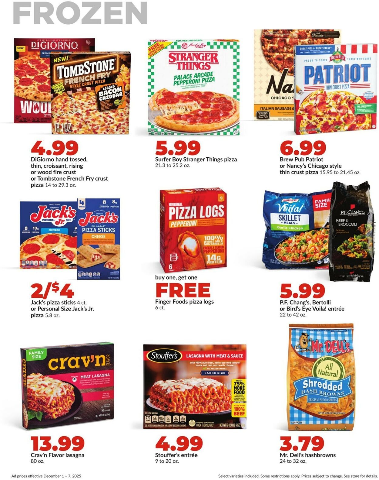 Catalogue HyVee from 12/01/2025