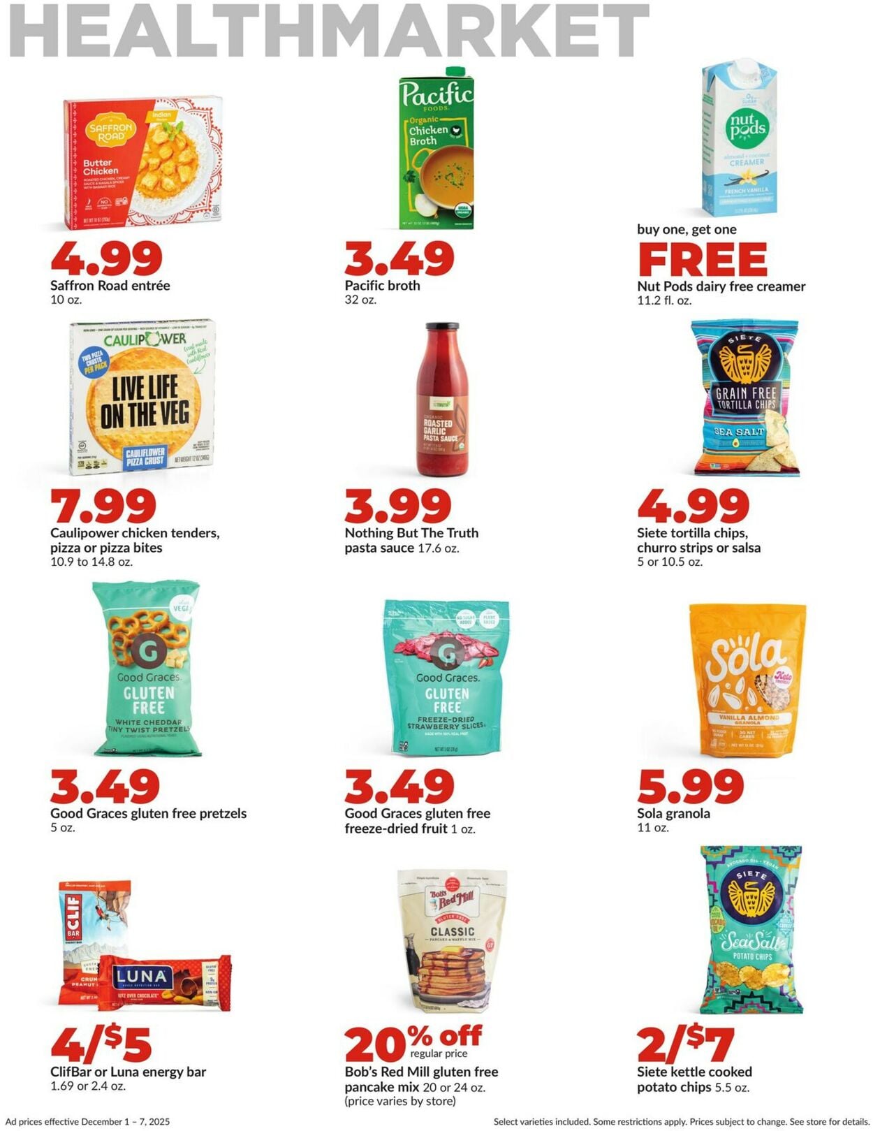 Catalogue HyVee from 12/01/2025