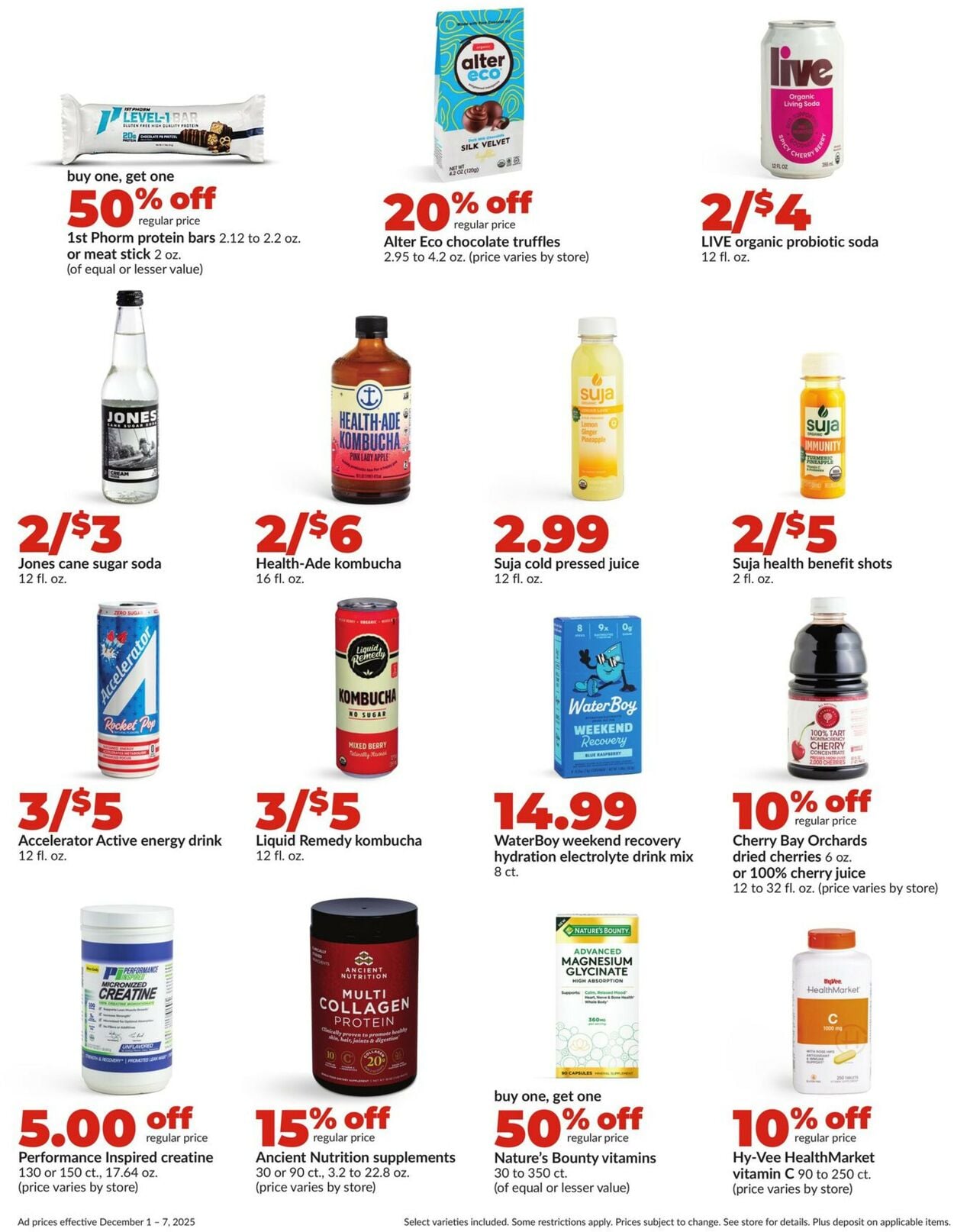Catalogue HyVee from 12/01/2025
