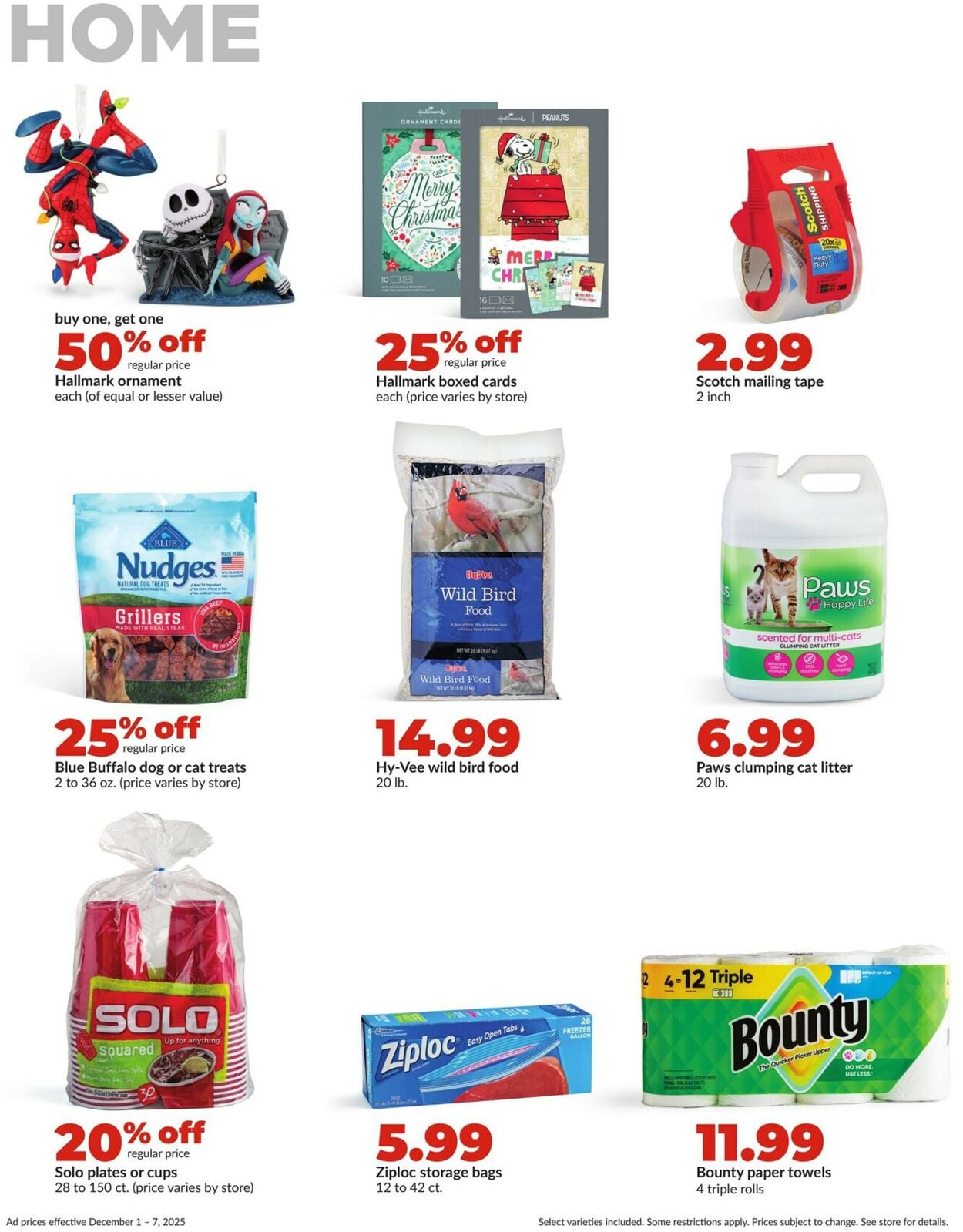 Catalogue HyVee from 12/01/2025