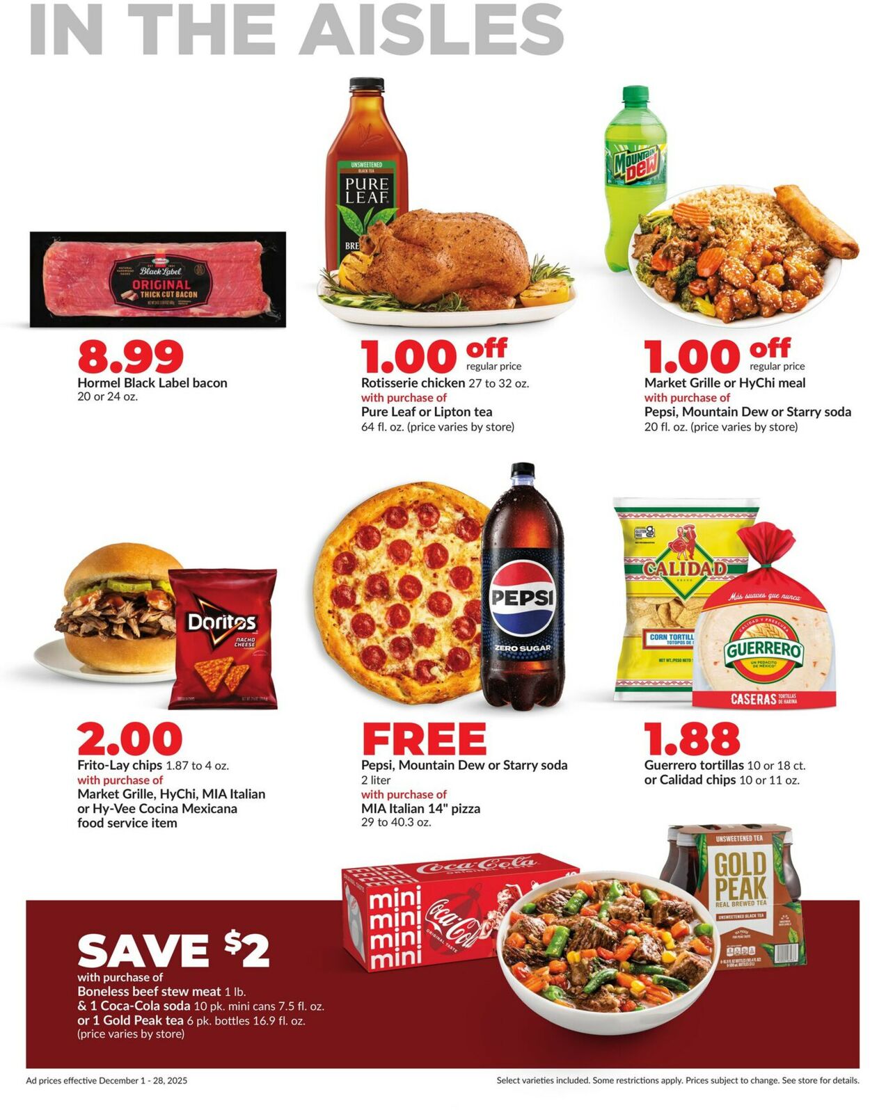 Catalogue HyVee from 12/01/2025