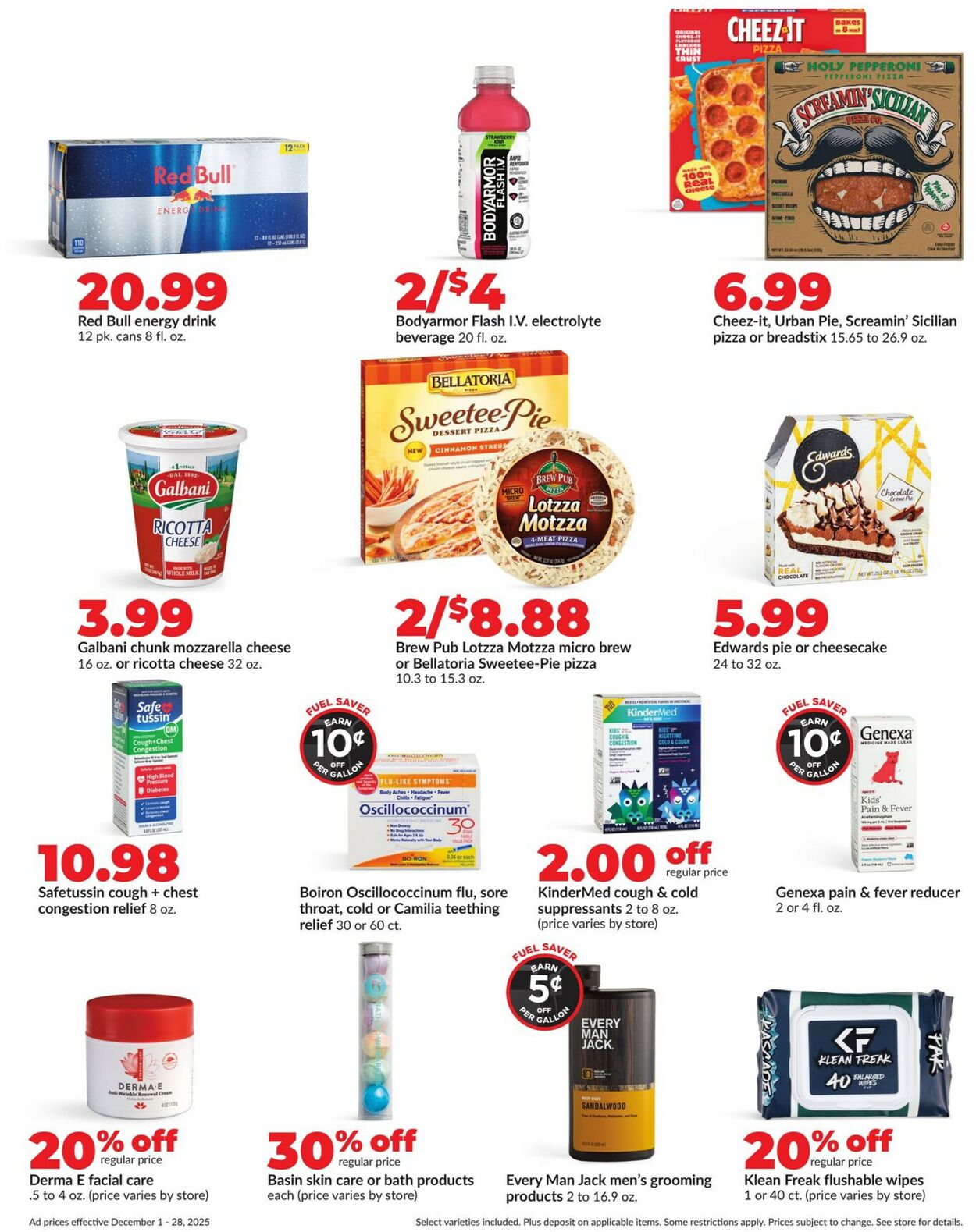 Catalogue HyVee from 12/01/2025