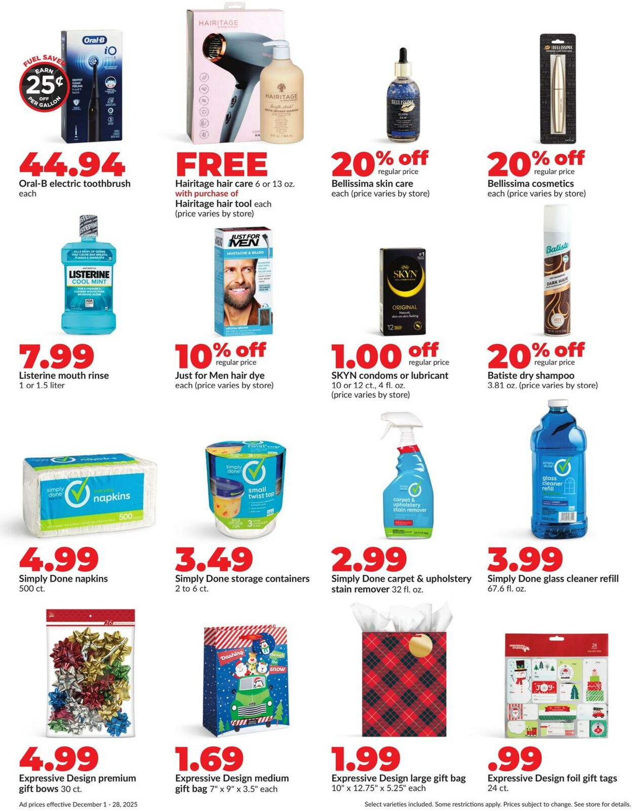 Catalogue HyVee from 12/01/2025