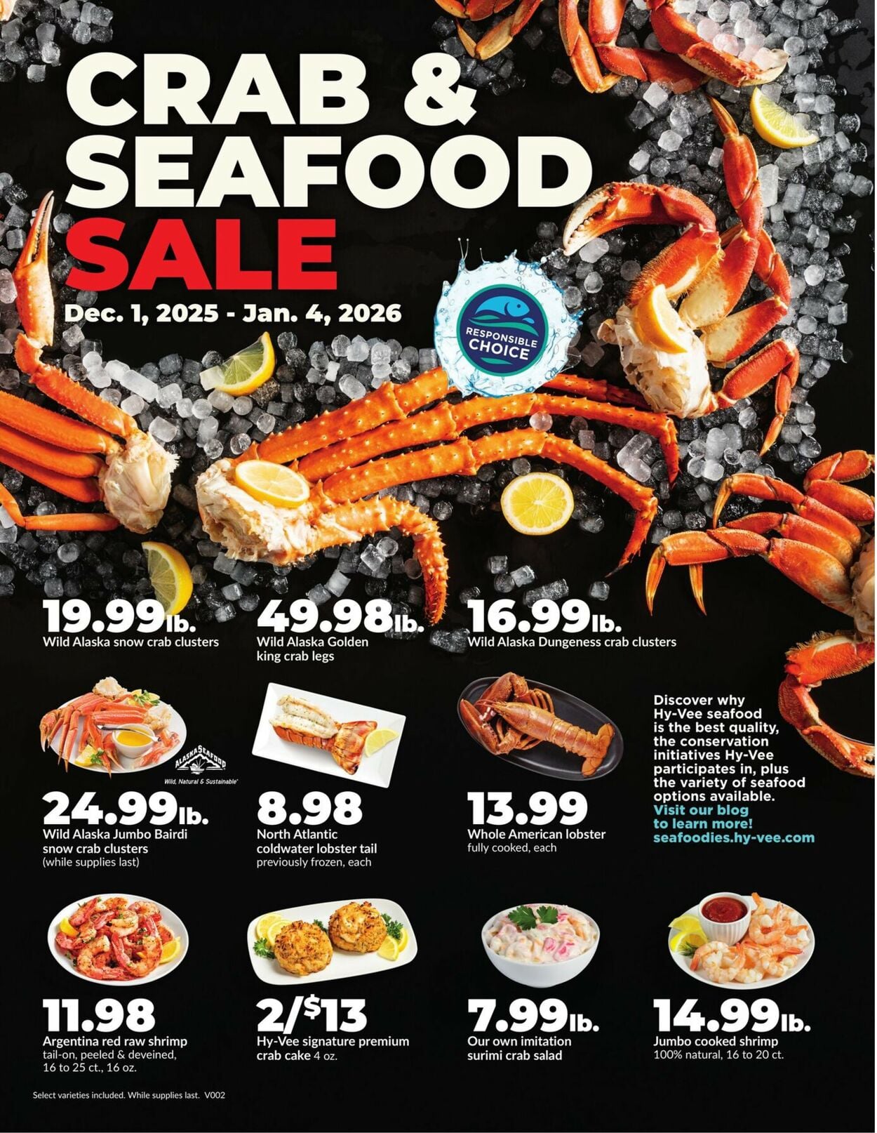 Catalogue HyVee from 12/01/2025