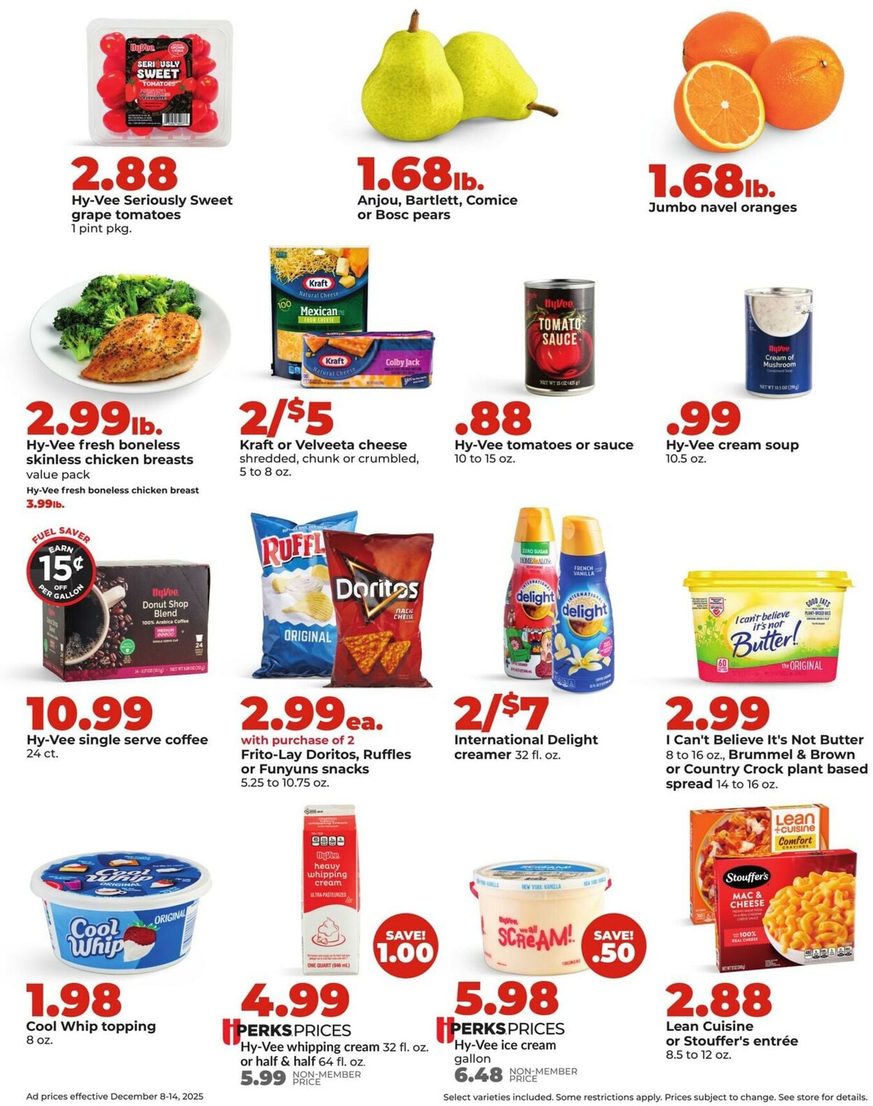 Catalogue HyVee from 12/08/2025