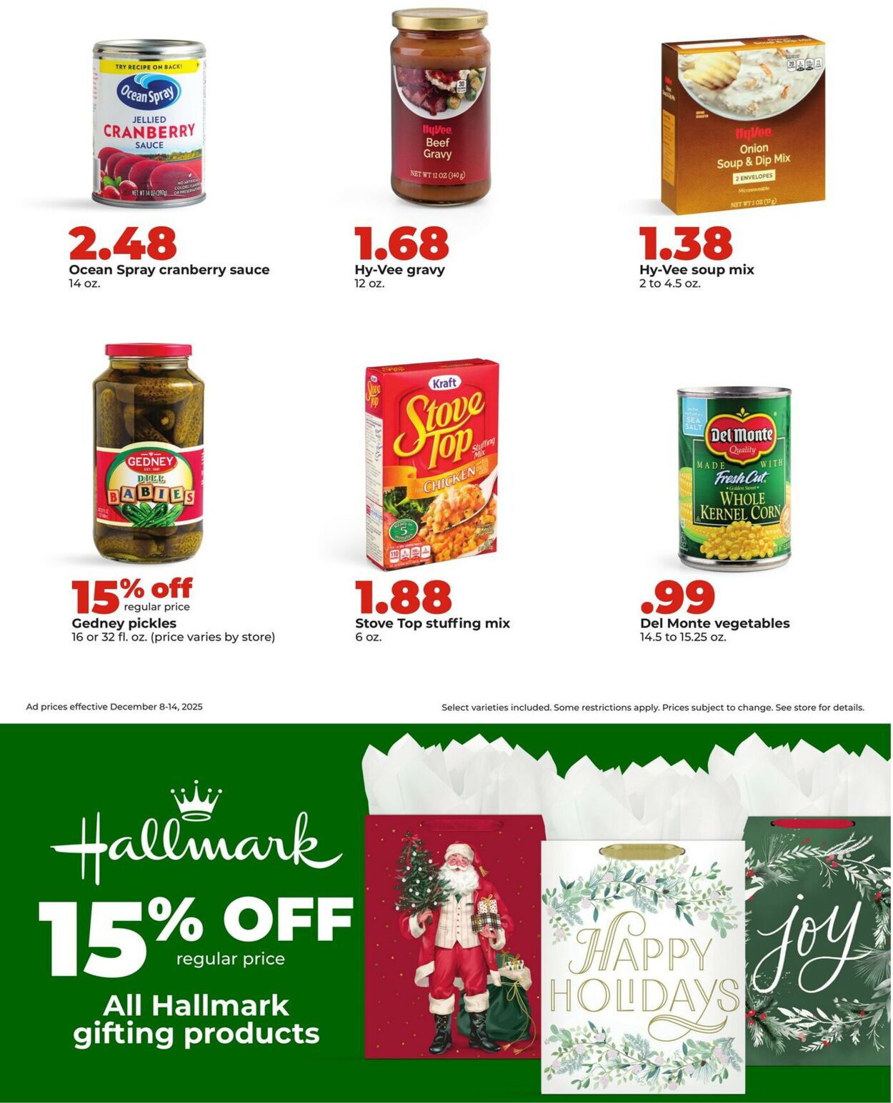 Catalogue HyVee from 12/08/2025