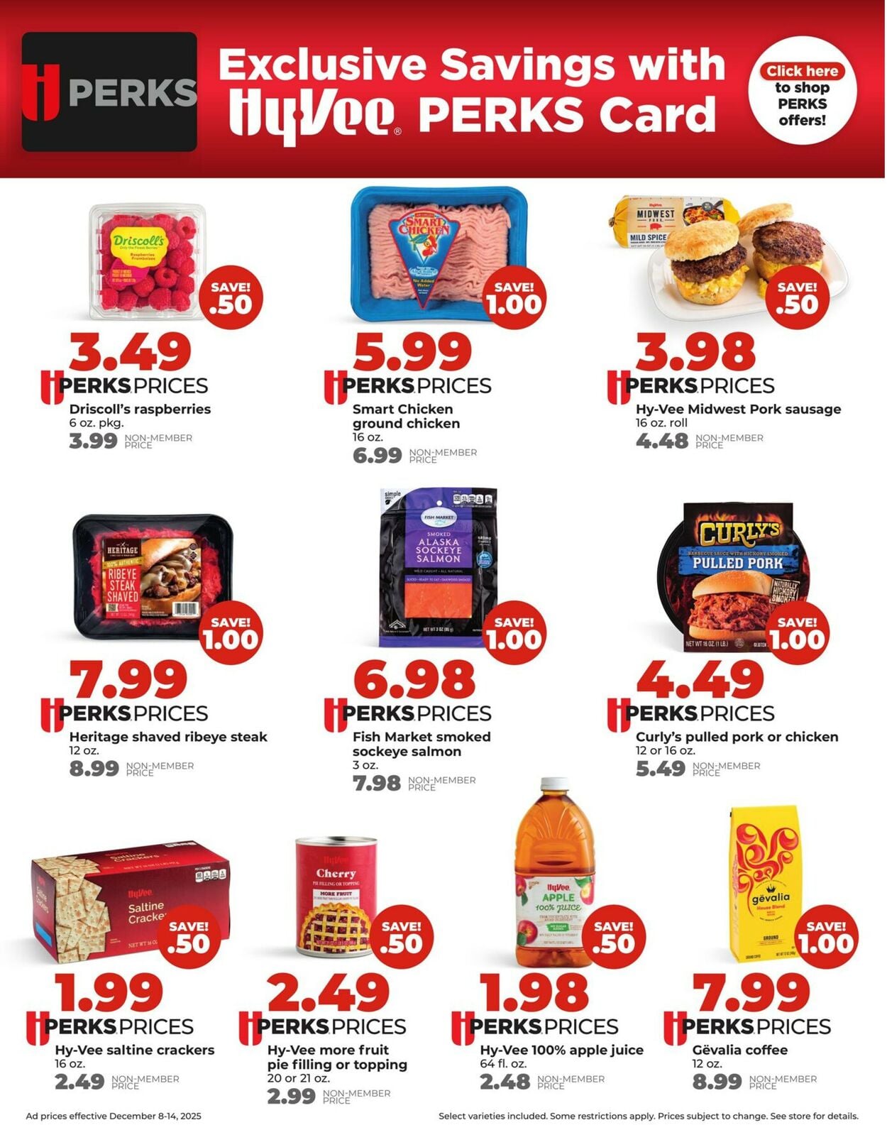 Catalogue HyVee from 12/08/2025