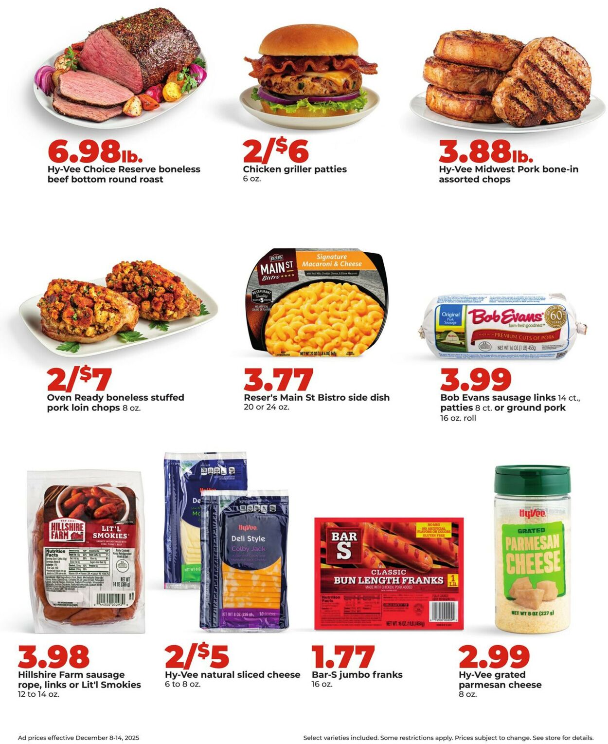 Catalogue HyVee from 12/08/2025