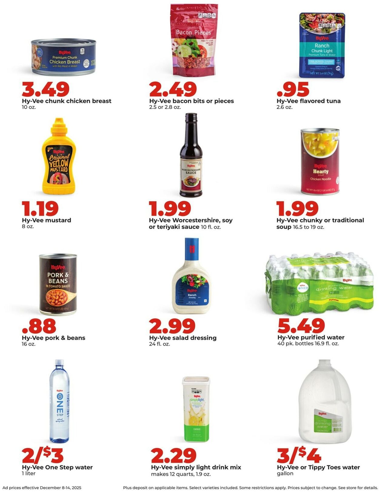 Catalogue HyVee from 12/08/2025
