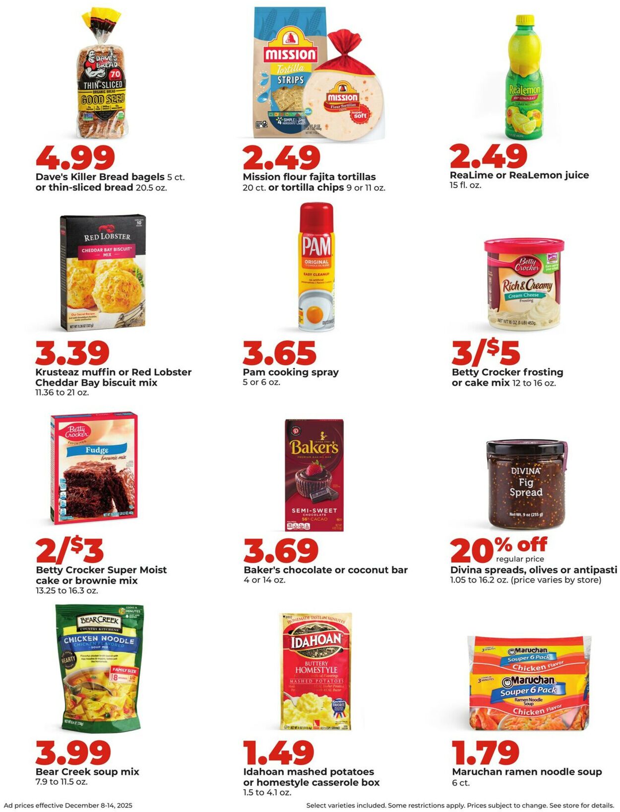Catalogue HyVee from 12/08/2025