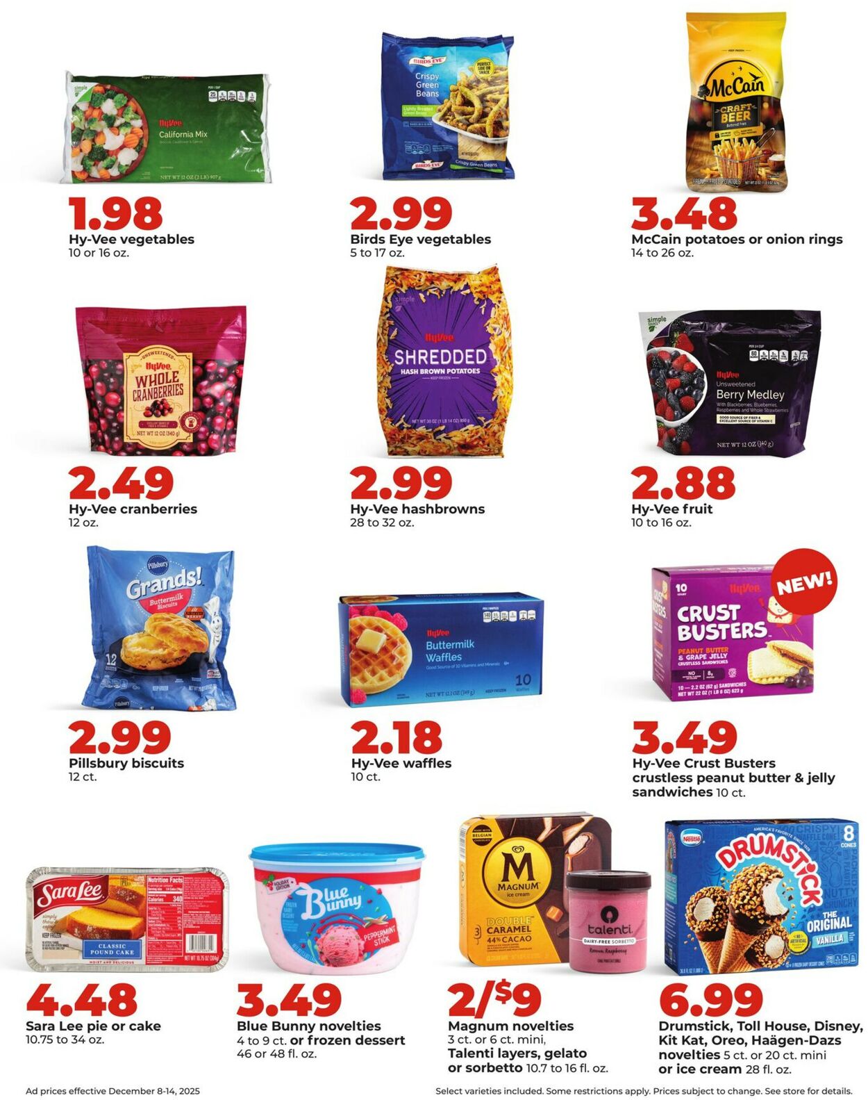 Catalogue HyVee from 12/08/2025