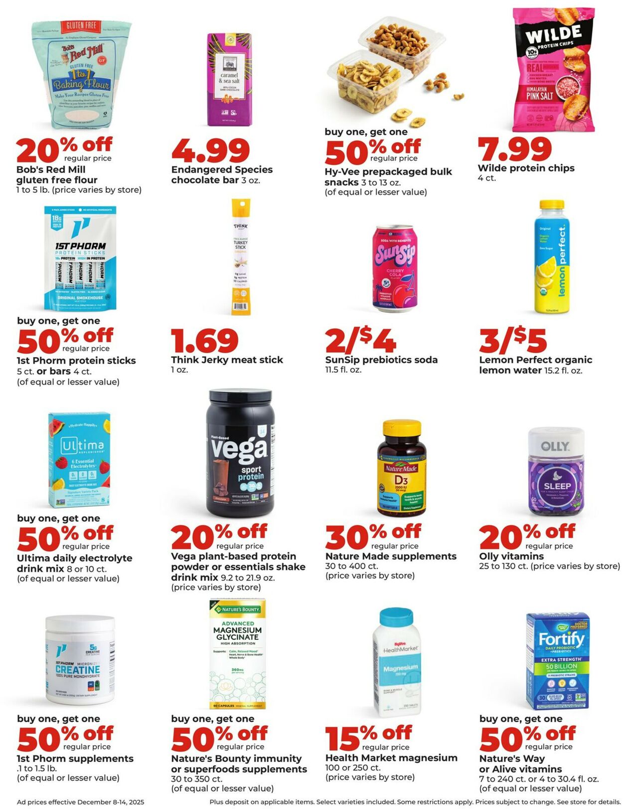 Catalogue HyVee from 12/08/2025