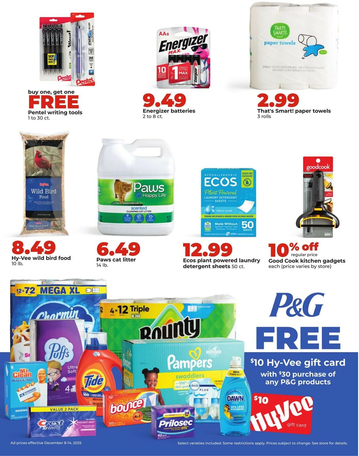 Catalogue HyVee from 12/08/2025