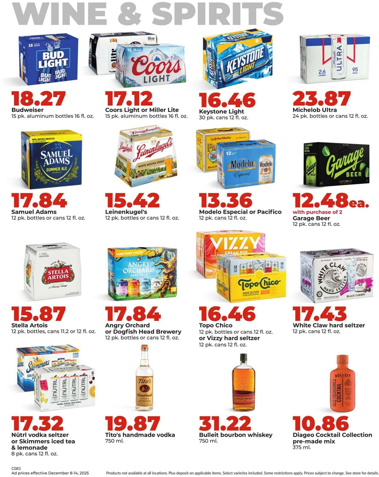 Catalogue HyVee from 12/08/2025
