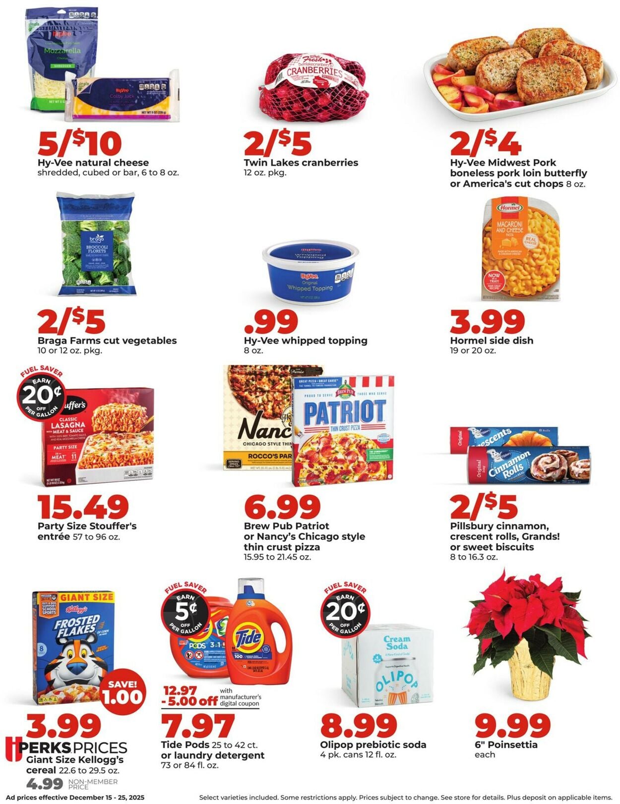 Catalogue HyVee from 12/15/2025
