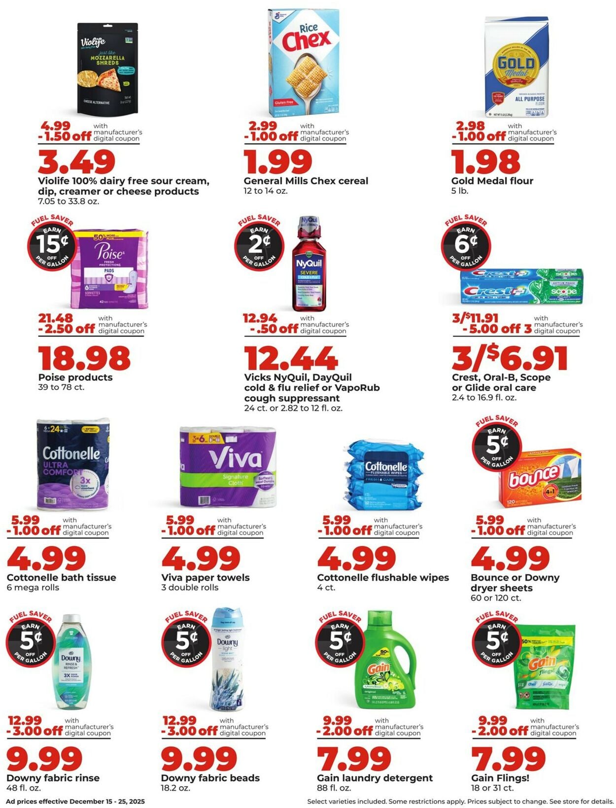 Catalogue HyVee from 12/15/2025