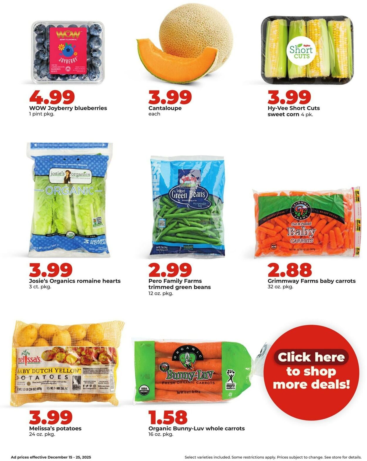 Catalogue HyVee from 12/15/2025
