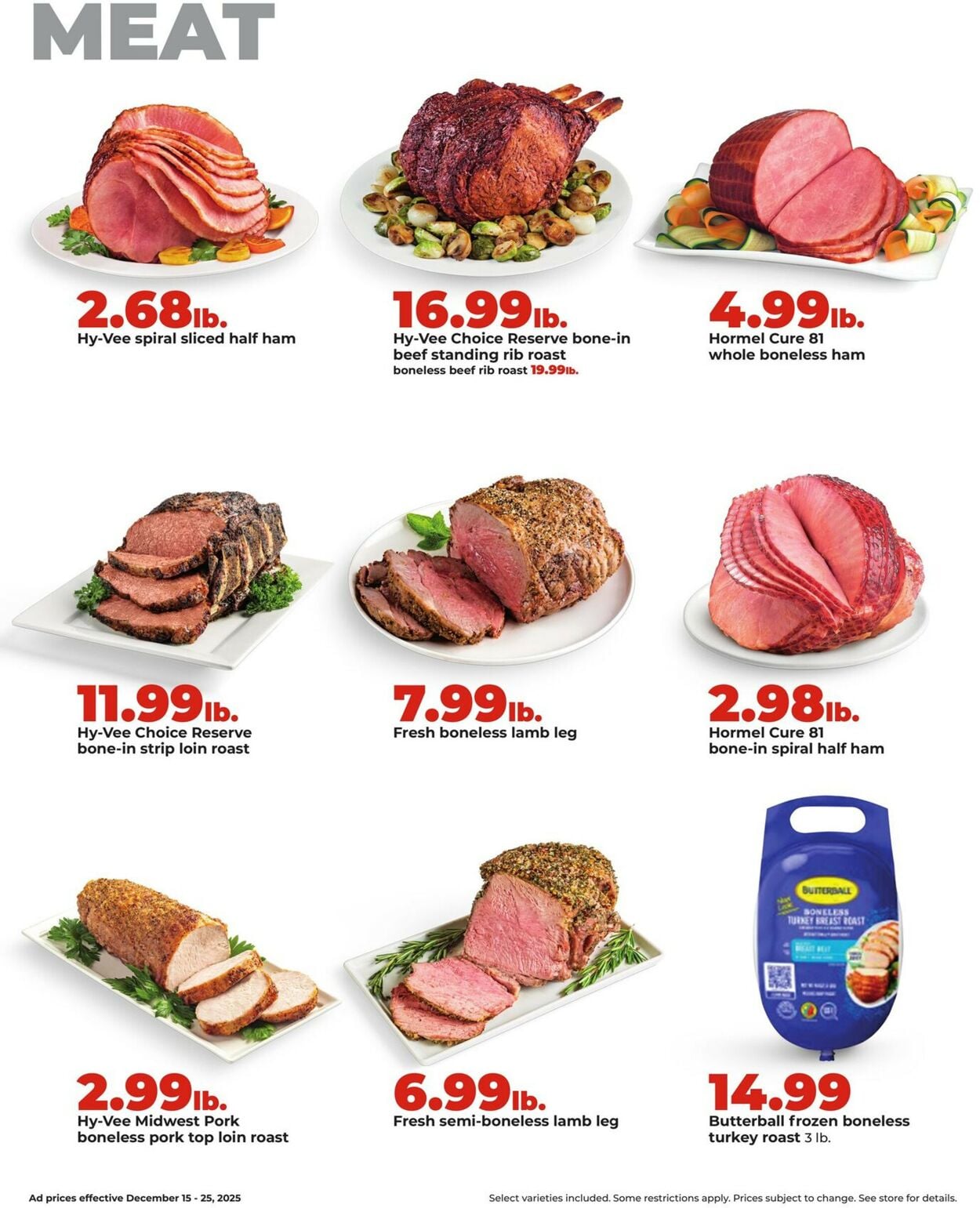 Catalogue HyVee from 12/15/2025
