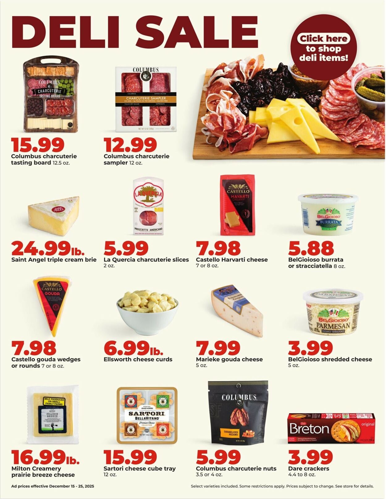 Catalogue HyVee from 12/15/2025