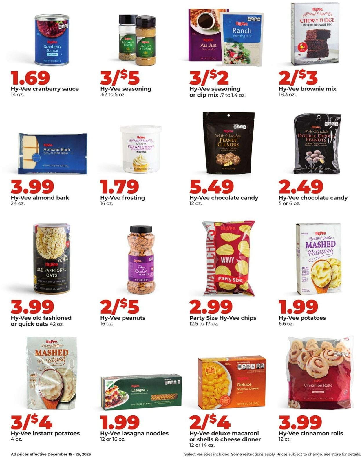 Catalogue HyVee from 12/15/2025