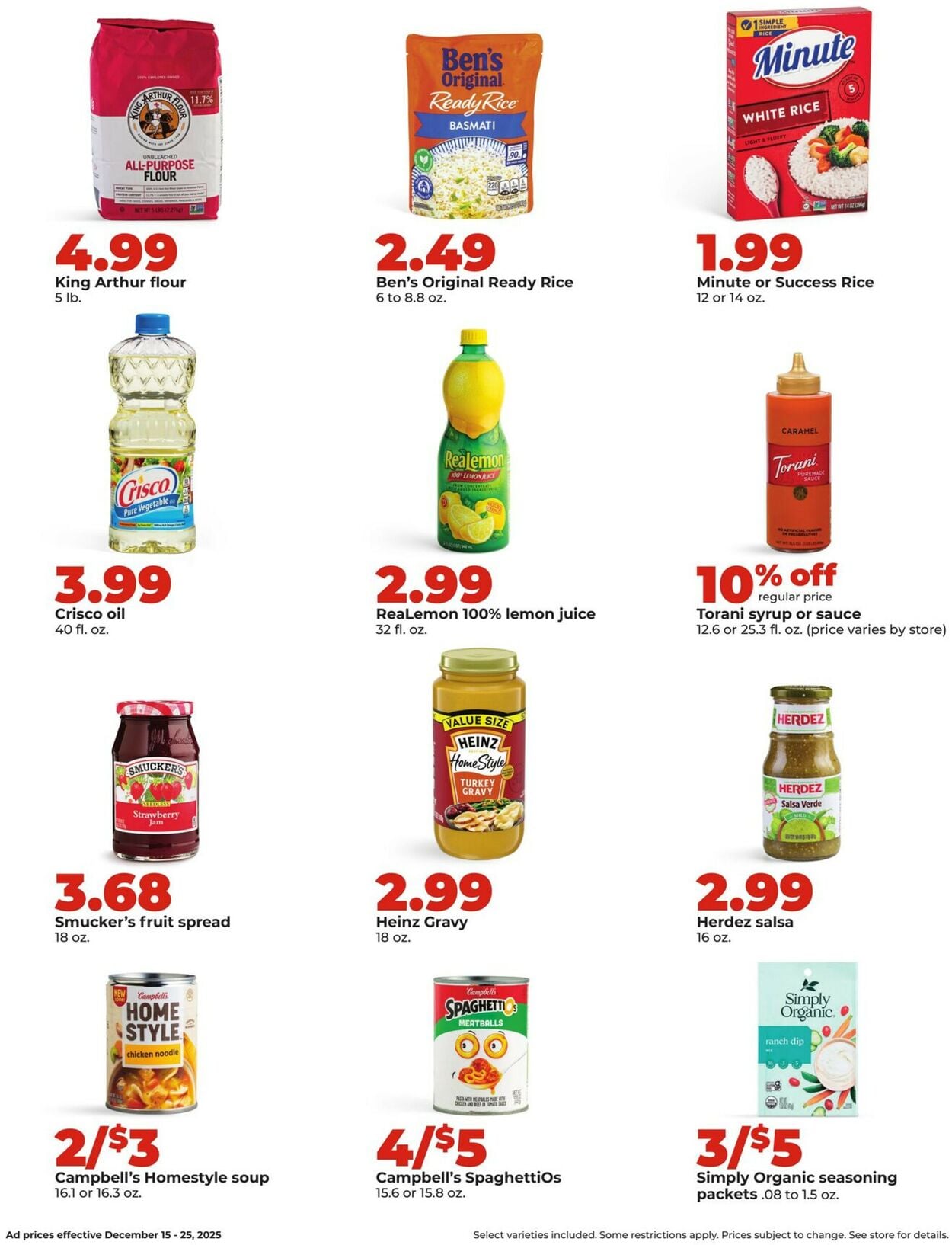 Catalogue HyVee from 12/15/2025